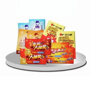 専用フルカラー挿入紙スクラッチカードギフトプリペイドスクラッチカードシリアル番号コード印刷付き - Product Image 6