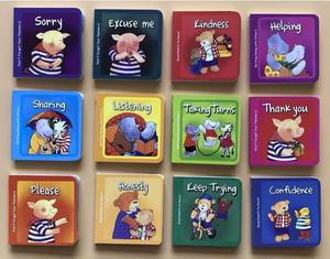 Çocuk okuryazarlığı için iyi davranışlar özel İngilizce bilişsel resimli kitap bir durum mukavva kitap çocuklar erken eğitim kitabı - Product Image 2