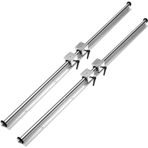 Carril de guía lineal redondo de aluminio CNC SBR12, bloque deslizante lineal SBR12UU - Product Image 2