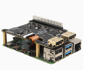 Módulo de tarjeta de captura de audio y vídeo de baja latencia Raspberry Pi 5 compatible con 4B 3B + monitoreo para kits de módulos electrónicos de robot