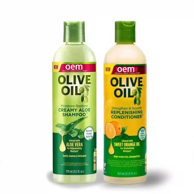 Olive Oil Replenishing Conditioner Infused With Sweet Orange Oil For Revitalizing Moisture Nourish Shampoo