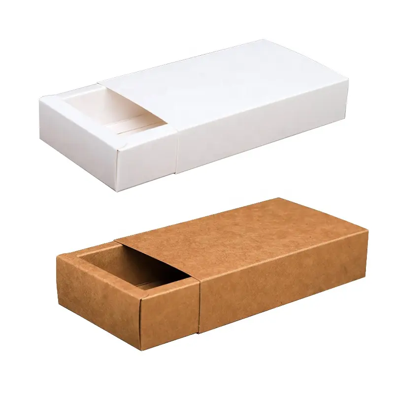 New Optical Frame Case Hard Matte White Black Glasses Holder with Folding Drawer Eco-Friendly Paper Spectacle Box for Sunglasses