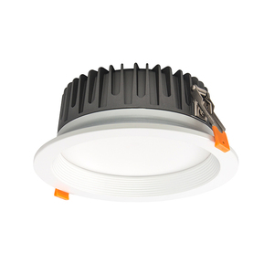 Led tavan lambası SMD Led Downlight alüminyum gömme kısılabilir büyük boy 8 inç kesme 200mm IP65 ROHS Ce gömülü EMC işık - Product Image 3