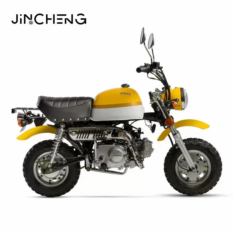 Jincheng รถสกู๊ตเตอร์เคลื่อนที่เพื่อความบันเทิง125cc ลิงมอเตอร์ไซค์ขนาดเล็ก