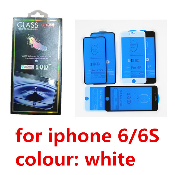 Per iphone 6/6S bianco con pacchetto di vendita al dettaglio
