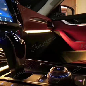 สำหรับ Maserati ระบบไฟ LED อัตโนมัติ,ไฟ LED สร้างบรรยากาศในรถยนต์หลอดไฟตกแต่ง64 Col - Product Image 2