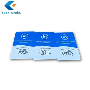Social Media Business Card Google Comment Click on Card Wholesale Custom QR <strong>Code</strong> Chip NFC - Product Image 2