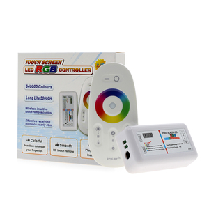 RGB <strong>Controller</strong> DC 12V 24V 18A 3-Channel <strong>LED</strong> <strong>PWM</strong> Signal <strong>Dimmer</strong> + <strong>RF</strong> 2.4G Full <strong>Touch</strong> Remote for ColDimmable <strong>LED</strong> for 5050 <strong>Led</strong> Strip - Product Image 5