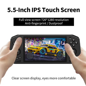 X28 Unisoc kaplan T618 Android Retro oyun konsolu 11 5.5 inç dokunmatik IPS ekran elde kullanılır oyun konsolu Google mağaza - Product Image 4