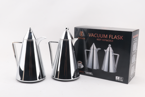 New Arrival Luxury 1L + 1L Arabic dallah phích cách nhiệt chân không nhiệt Flask cà phê Tea Pot Set - Product Image 2