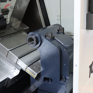 Torno CNC de aluminio barato Tck56A TCK66 TCK66Y Torno automático CNC de cama inclinada con eje C Eje Y y torreta viva - Product Image 5