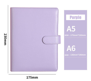 Hermoso cuadrado OEM barato personalizado reciclado cuaderno de papel en blanco - Product Image 2