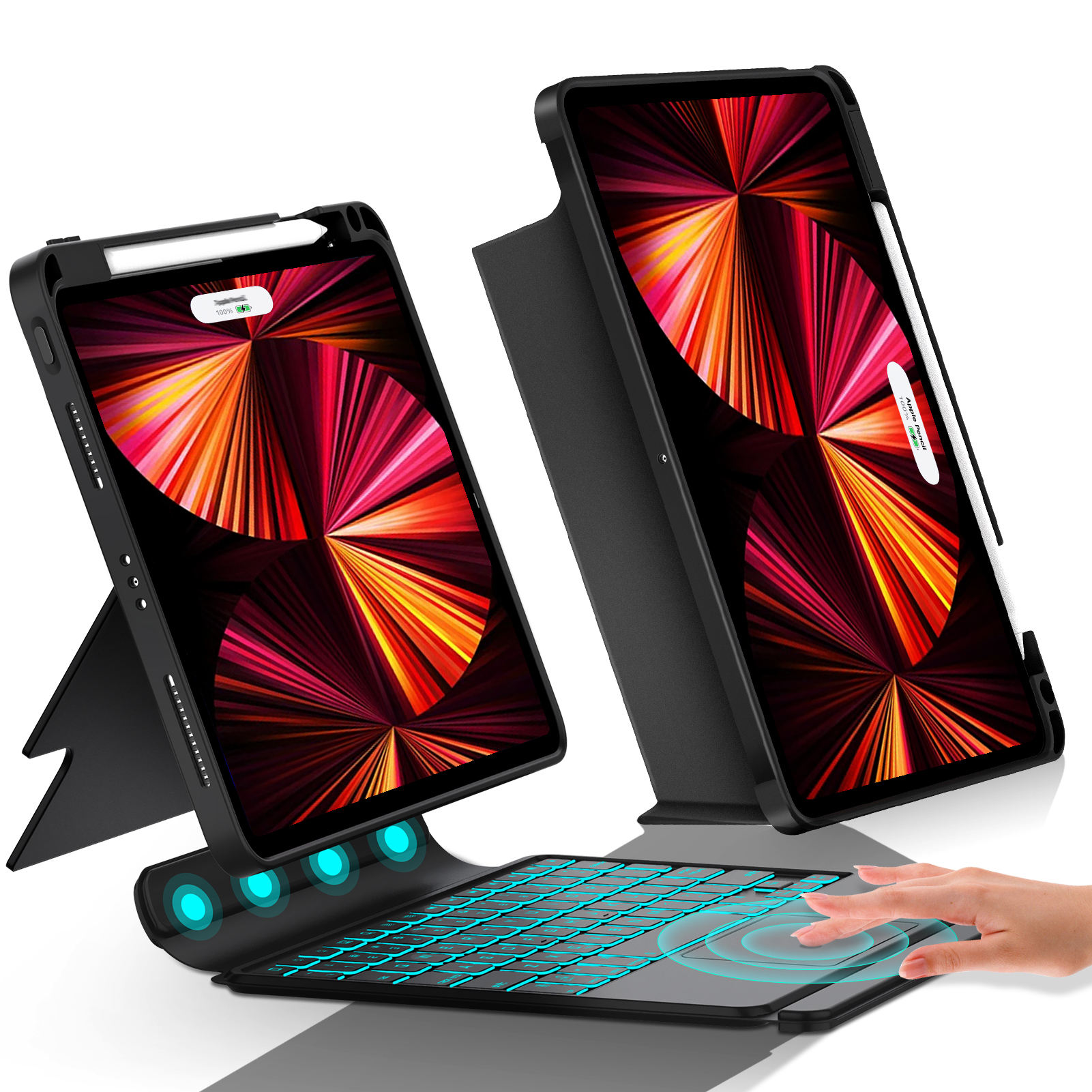 Pour iPad Pro 3e génération Noir