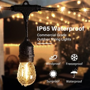 Outdoor RGB <strong>String</strong> <strong>Lights</strong> Color Changing with Flashing Rope Luminous <strong>String</strong> for Outside Patio Backyard Christmas Holiday Party - Product Image 4