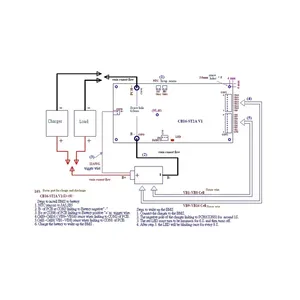 ชุดแผงวงจร PCB 36V30A Spf-Lb-36-30 10วินาทีระบบการจัดการแบตเตอรี่ลิเธียมที่ปรับสมดุลของเซลล์อัจฉริยะ Lifepo4 - Product Image 3