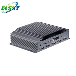 ELSKY Venda Quente Sistema Unidade Computador Pc IPC6800 pc industrial Com Sandy Bridge Núcleo I7 1260U CPU VGA 6USB 2COM Wifi DC 12V