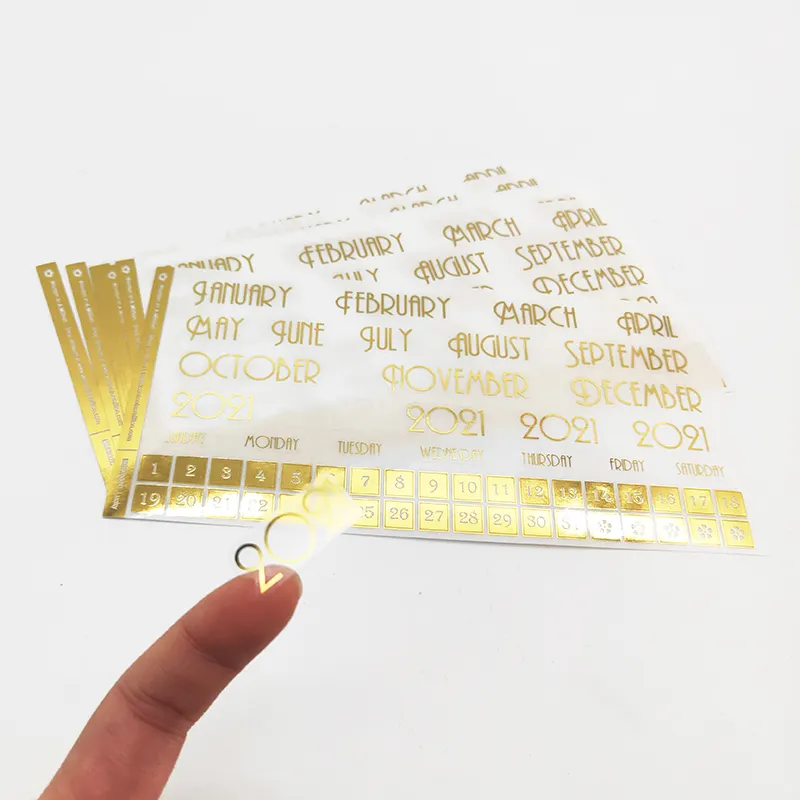 A buon mercato Personalizzato Stampato Foglio di Fare Oro Stamping Foil Bambini Sticker per il Libro