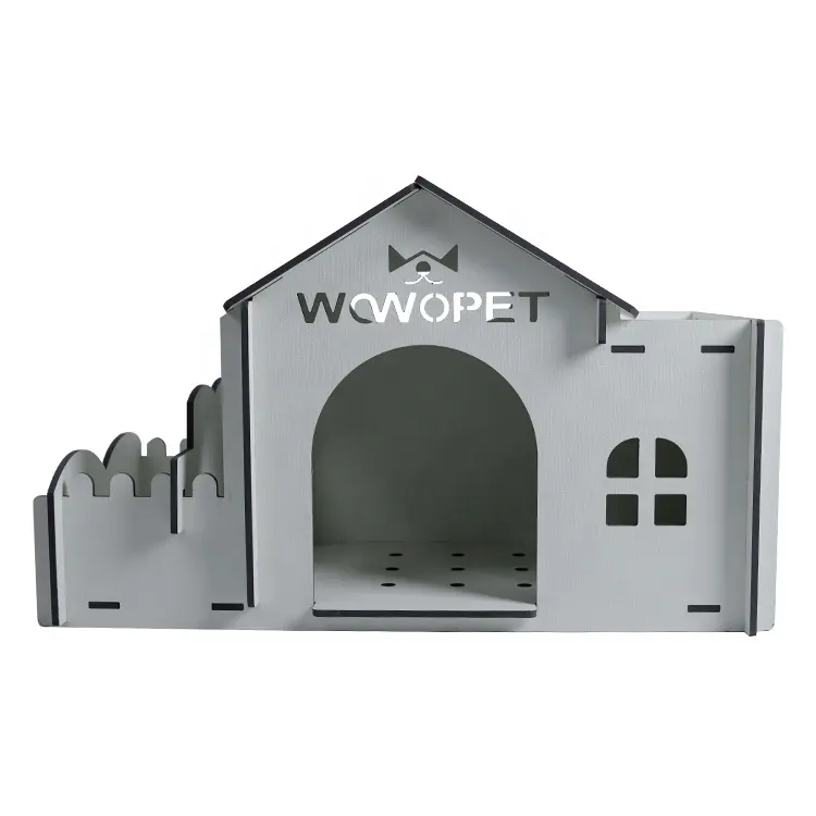 2021 Modern Animal Cage Solid Opening Roof Dog House for Small Pet House