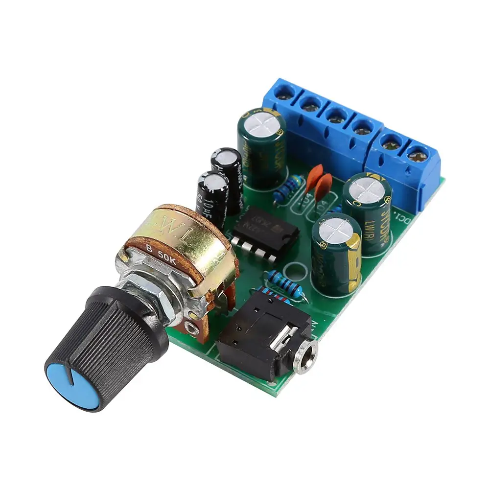 DC 1,8-12V TDA2822M Audio verstärker platinen modul 2 Kanäle Stereo 3,5mm AUX Audio empfänger