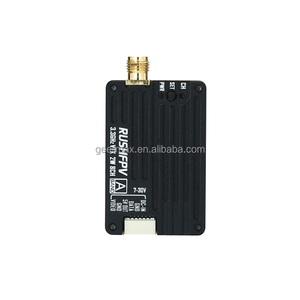 Componentes de drones Transmisor de video de 3,3 GHz para RUSHFPV 3,3G 2W VTX Módulo transmisor 8CH CVBS NTSC PAL Entrada 7-30V SMA UAV Piezas - Product Image 2