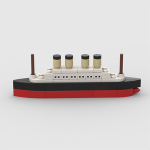 Plastic Building Block Toys MOC <strong>Titanic</strong> Toy Cruise Mini Ship Model DIY Construction <strong>Kits</strong> Compatible with Leading Brands - Product Image 3
