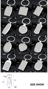 HD özel Logo anahtarlık promosyon anahtarlıklar özel UV baskı Metal Anime anahtarlıklar nakış anahtarlık - Product Image 2
