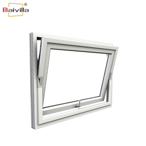Neues Design UPVC Glas Schwenk fensters ystem PVC Horizontal Center Pivot Windows - Product Image 2