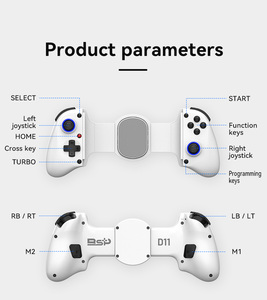 Wireless Game Controller BT 5.0 Gamepad Joystick Einziehbarer Game controller für Mobiltelefone Android IOS - Product Image 6