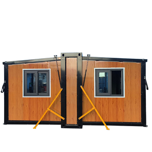 紧凑型预制房屋可折叠房屋，带屋顶集装箱房屋办公室或生活 - Product Image 2