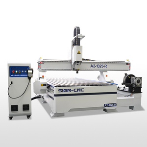 Venta directa 1325 DSP A18 con sistema de control de mango 4 ejes Cnc Router CNC corte de madera con mesa de vacío - Product Image 1