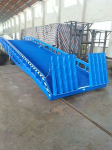 WELIFTRICH 10ton Carretilla elevadora plataforma de descarga de contenedores rampa de carga móvil rampa de escalada rampa de carga y descarga plegable