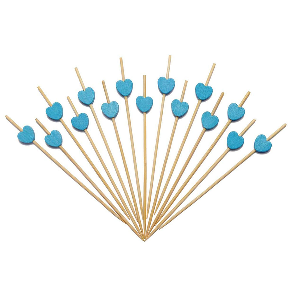Cœur bleu 12cm 100 pcs/sac