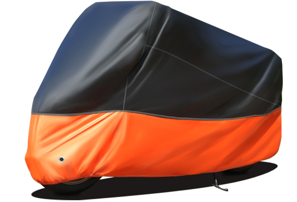 190T noir en haut et orange en bas