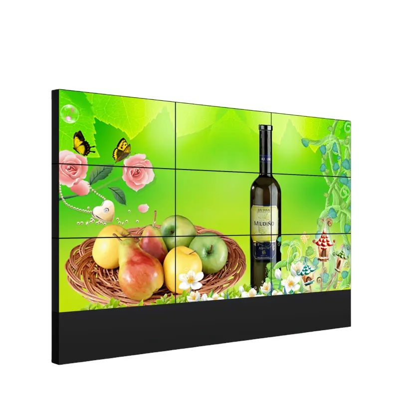 Pantalla LCD de 55 pulgadas Full HD 1080P 3,5mm HN11 TKB1 TMA1seamless para interiores, vídeo de pared, pantalla de Tv