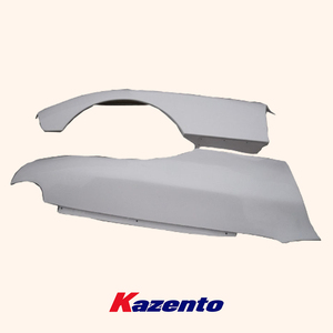 Mazda otomobil gövde kiti FD RX7 FD3S için RX-7 parçaları ön yan çamurluk yeniden-GT tarz cam elyafı FRP Unpaint ön çamurluk Addon - Product Image 3
