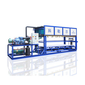 Bloco de gelo industrial de alta capacidade <span class=keywords><strong>5</strong></span> toneladas/dia, máquina de fabricação de gelo automática de refrigeração direta da máquina de alumínio
