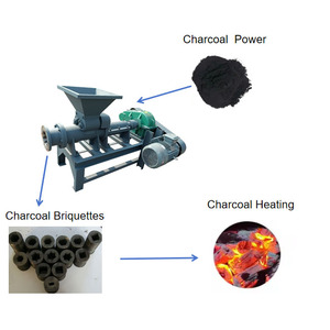 Complete BBQ Husk Charcoal Making Machine Set Biomass <strong>Briquette</strong> <strong>Coal</strong> Production <strong>Line</strong>