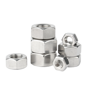 6Mm Fastener DIN 934 Thép Không Gỉ 304 A2-70 M2-M12 M14 M16 M18 M20 M22 M24 M27 M30 <span class=keywords><strong>M33</strong></span> M36 M39 M42 M45 M48 Hexagon <span class=keywords><strong>Hex</strong></span> <span class=keywords><strong>Nut</strong></span> - Product Image 1