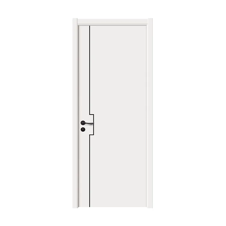 Preço barato personalizado porta do quarto pvc interior portas preço melhor qualidade
