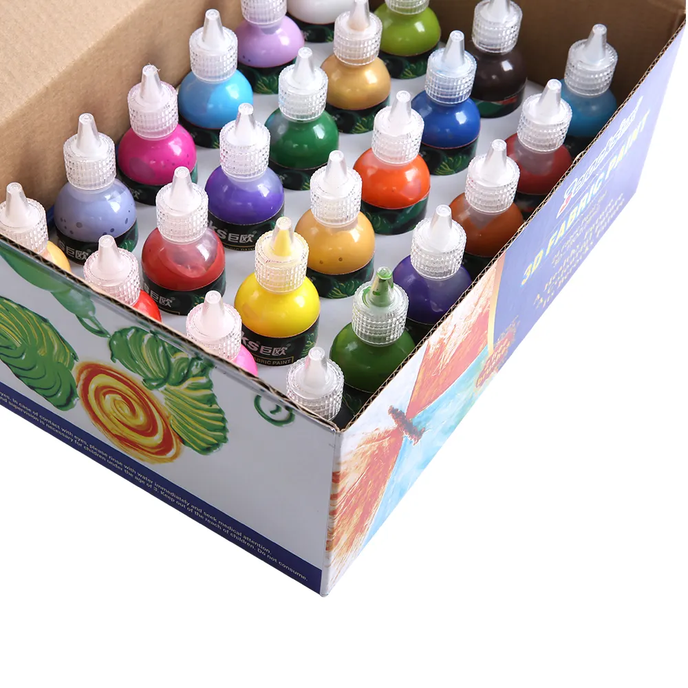 Peintures colorées de haute qualité, tissu acrylique professionnel pour la conception de peinture pour les étudiants, vente en gros