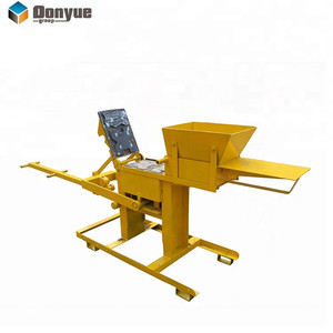 Manuel kil tuğla yapma makinesi QMR2-40 ürün birbirine kil blok yapma makinesi - Product Image 4
