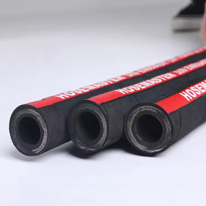 不同高压钢丝编织软管黑色耐高温可定制高压橡胶软管