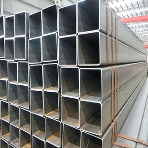 ASTM A36 50x50 aço tubo retangular peso tubo quadrado 40x80 retangular quadrado oco seção shs rhs Fabricante