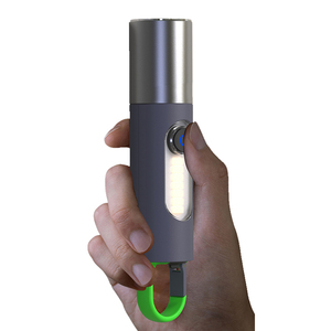 Portachiavi multifunzione per esterni, luce di emergenza per campeggio, ricarica USB, torcia a LED impermeabile, torcia a luce forte - Product Image 3