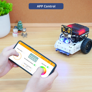 Controlador AiNova ESP32 Graphic Scratch Python Programación Kit de Robot Educativo Coche robótico con AI Vision y cámara - Product Image 6