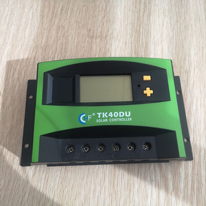 40A Solar laderegler 12V 24V 48V Mit USB-Anschluss Lcd Intelligentes Panel Batterie leistung Pwm Solar laderegler - Product Image 1