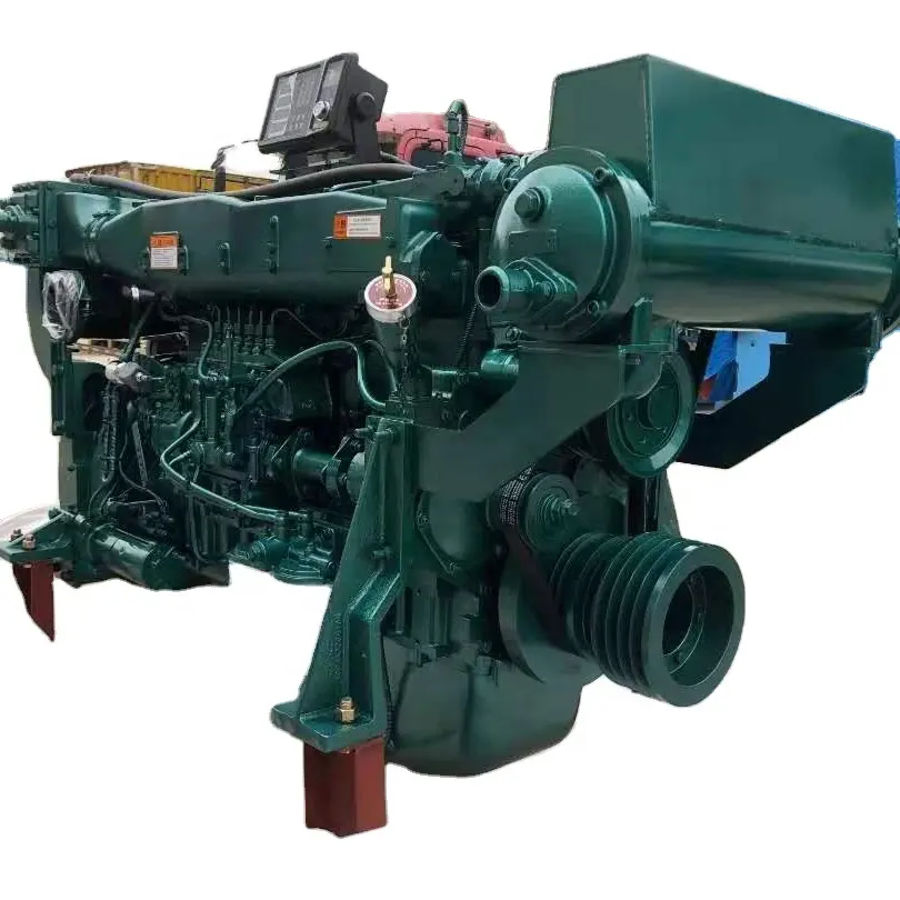 Nuovissimo motore marino Sinotruk WD615 motore marino Diesel da 280hp a 600hp in vendita