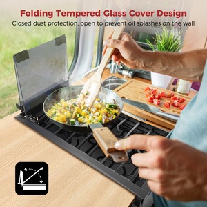 Nhà Sản Xuất Của Chất Lượng Cao Tùy Chỉnh 2-Burner <span class=keywords><strong>Gas</strong></span> Đung Thép Không Gỉ Bếp/Nồi Cho RV Hot Bán estufa De <span class=keywords><strong>Gas</strong></span> - Product Image 6