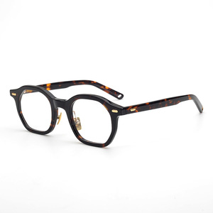Shenzhen yüksek kaliteli asetat retro gözlük çerçeveleri erkekler ve kadınlar için optik çerçeve retro gözlük çerçeveleri - Product Image 5
