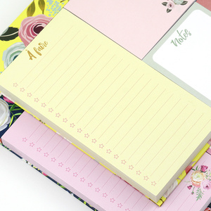 Custom Full Color Printing Paper to Do <strong>List</strong> Memo Pad Post Sticky Notes Notepad Set - Product Image 4